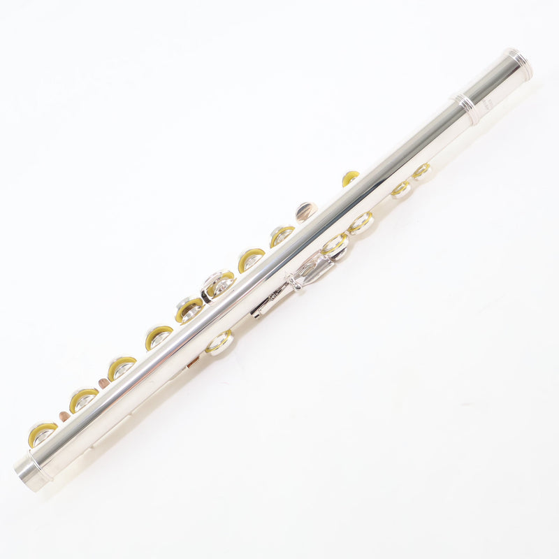 William S. Haynes Model AF708SE-BO C# 'Amadeus' Solid Silver Flute SN B2302838 OPEN BOX- for sale at BrassAndWinds.com