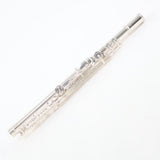 William S. Haynes Model AF708SE-BO C# 'Amadeus' Solid Silver Flute SN B2302838 OPEN BOX- for sale at BrassAndWinds.com