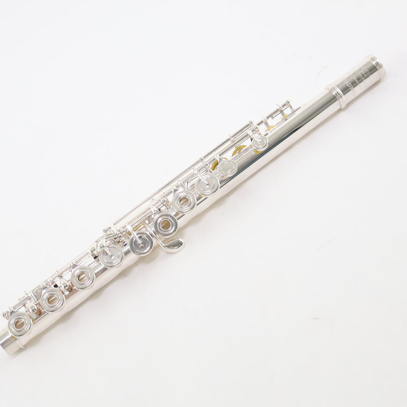 William S. Haynes Model AF708SE-BO C# 'Amadeus' Solid Silver Flute SN B2302838 OPEN BOX- for sale at BrassAndWinds.com