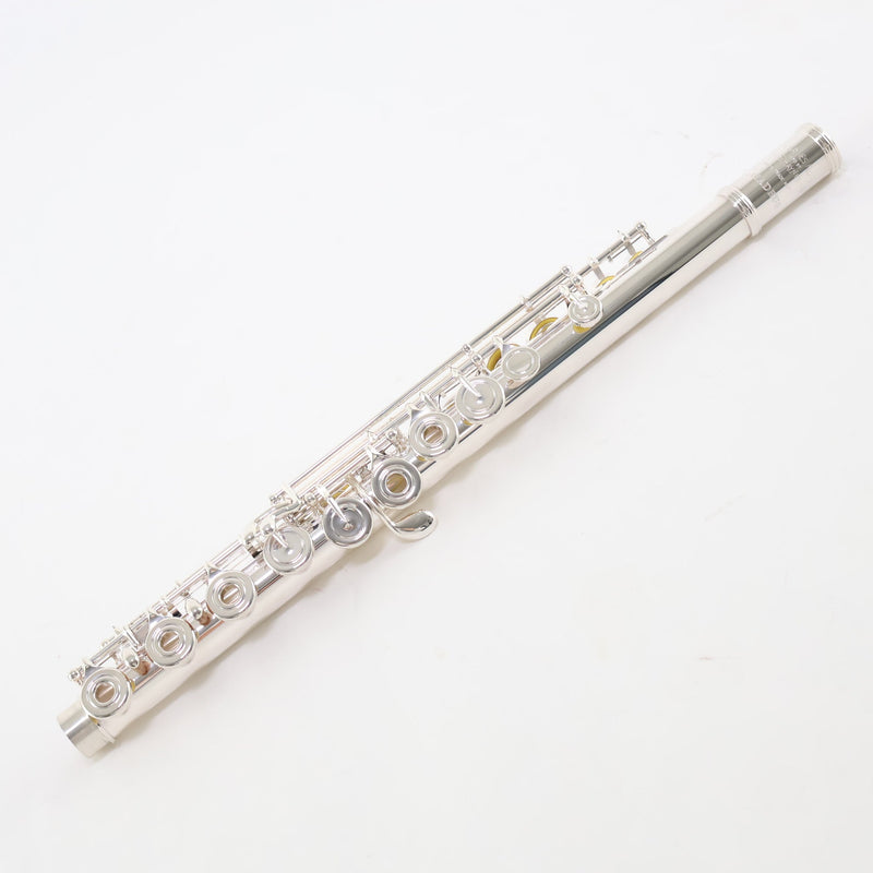 William S. Haynes Model AF708SE-BO C# 'Amadeus' Solid Silver Flute SN B2302838 OPEN BOX- for sale at BrassAndWinds.com