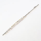 William S. Haynes Model AF708SE-BO C# 'Amadeus' Solid Silver Flute SN B2302838 OPEN BOX- for sale at BrassAndWinds.com