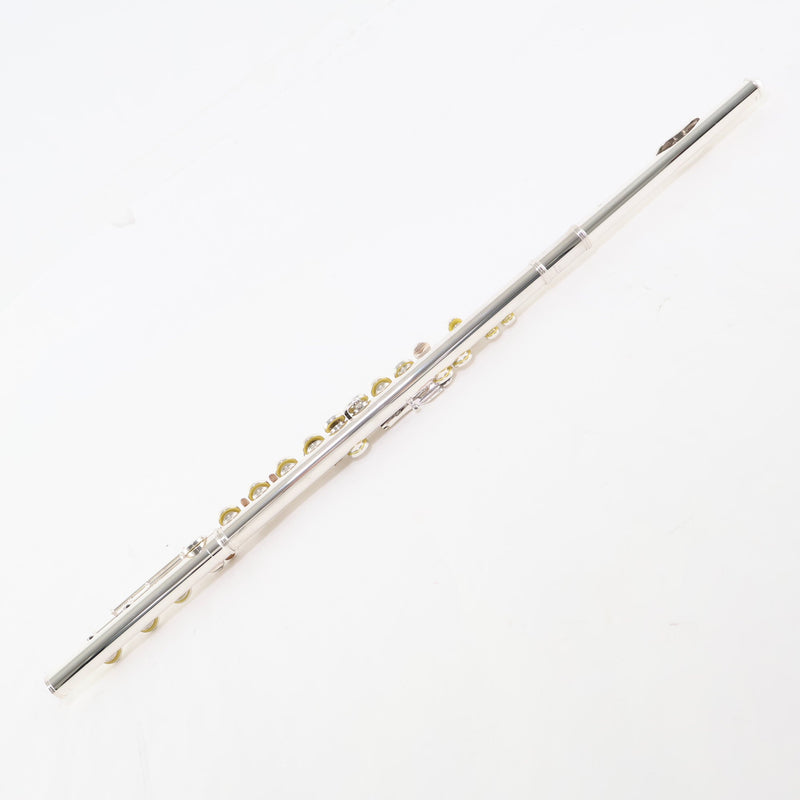 William S. Haynes Model AF708SE-BO C# 'Amadeus' Solid Silver Flute SN B2302838 OPEN BOX- for sale at BrassAndWinds.com