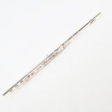 William S. Haynes Model AF708SE-BO C# 'Amadeus' Solid Silver Flute SN B2302838 OPEN BOX- for sale at BrassAndWinds.com