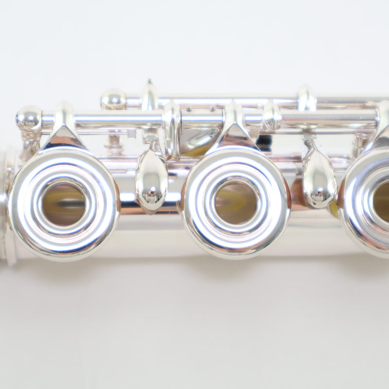 William S. Haynes Model AF708SE-BO C# 'Amadeus' Solid Silver Flute SN B2302838 OPEN BOX- for sale at BrassAndWinds.com