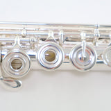 William S. Haynes Model AF708SE-BO C# 'Amadeus' Solid Silver Flute SN B2302838 OPEN BOX- for sale at BrassAndWinds.com