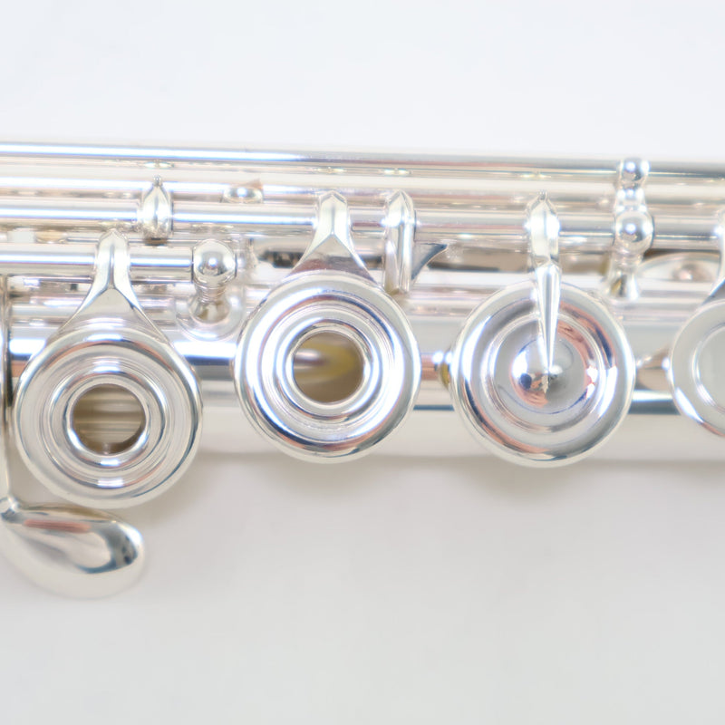 William S. Haynes Model AF708SE-BO C# 'Amadeus' Solid Silver Flute SN B2302838 OPEN BOX- for sale at BrassAndWinds.com