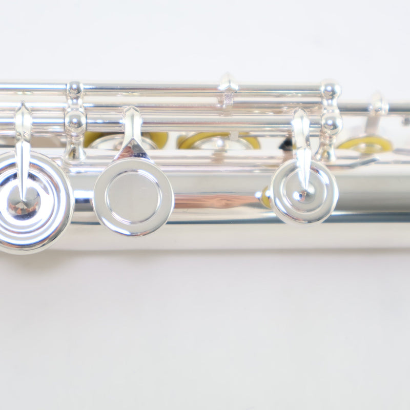 William S. Haynes Model AF708SE-BO C# 'Amadeus' Solid Silver Flute SN B2302838 OPEN BOX- for sale at BrassAndWinds.com