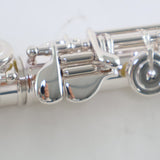 William S. Haynes Model AF708SE-BO C# 'Amadeus' Solid Silver Flute SN B2302838 OPEN BOX- for sale at BrassAndWinds.com