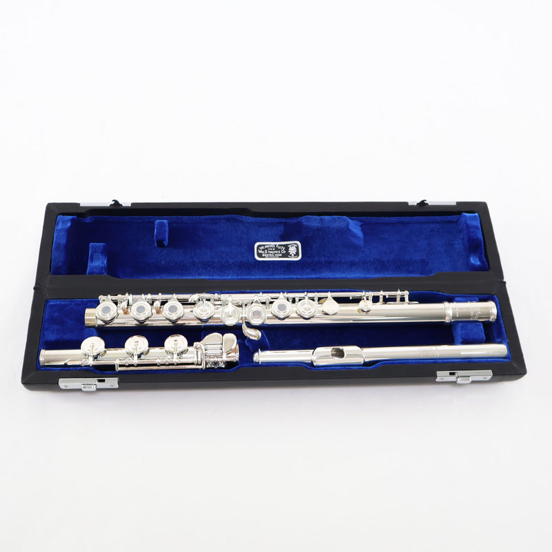 William S. Haynes Model Q1 Flute - Open Hole/ Offset G / B Foot SN 7119 OPEN BOX- for sale at BrassAndWinds.com