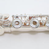 William S. Haynes Q1 Flute - Open Hole/ Offset G/ B Foot/ 9K Lip SN 9350 OPEN BOX- for sale at BrassAndWinds.com