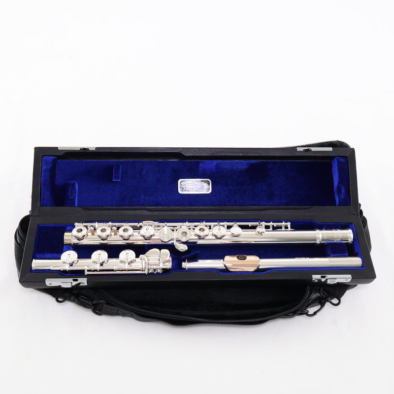 William S. Haynes Q1 Flute - Open Hole/ Offset G/ B Foot/ 9K Lip SN 9350 OPEN BOX- for sale at BrassAndWinds.com