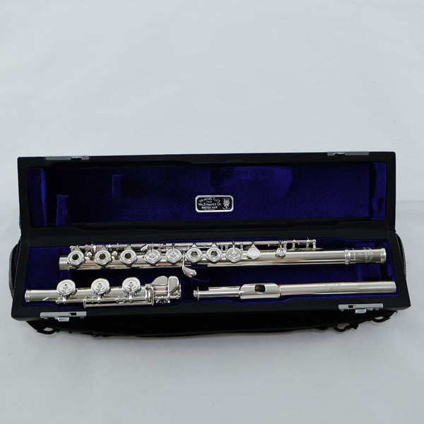 William S. Haynes Q2 Flute with Classic Solid Silver Headjoint and Body SN 7059 OPEN BOX- for sale at BrassAndWinds.com