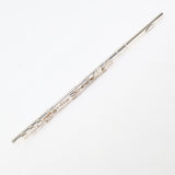 William S. Haynes Q4 Classic Handmade Solid Silver Flute SN 9036 OPEN BOX- for sale at BrassAndWinds.com