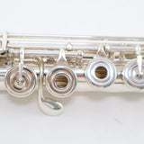 William S. Haynes Q4 Classic Handmade Solid Silver Flute SN 9036 OPEN BOX- for sale at BrassAndWinds.com