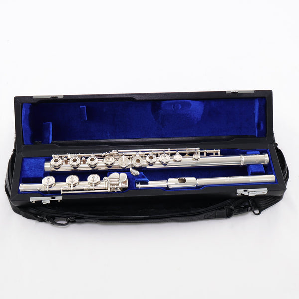 William S. Haynes Q4 Classic Handmade Solid Silver Flute SN 9036 OPEN BOX- for sale at BrassAndWinds.com