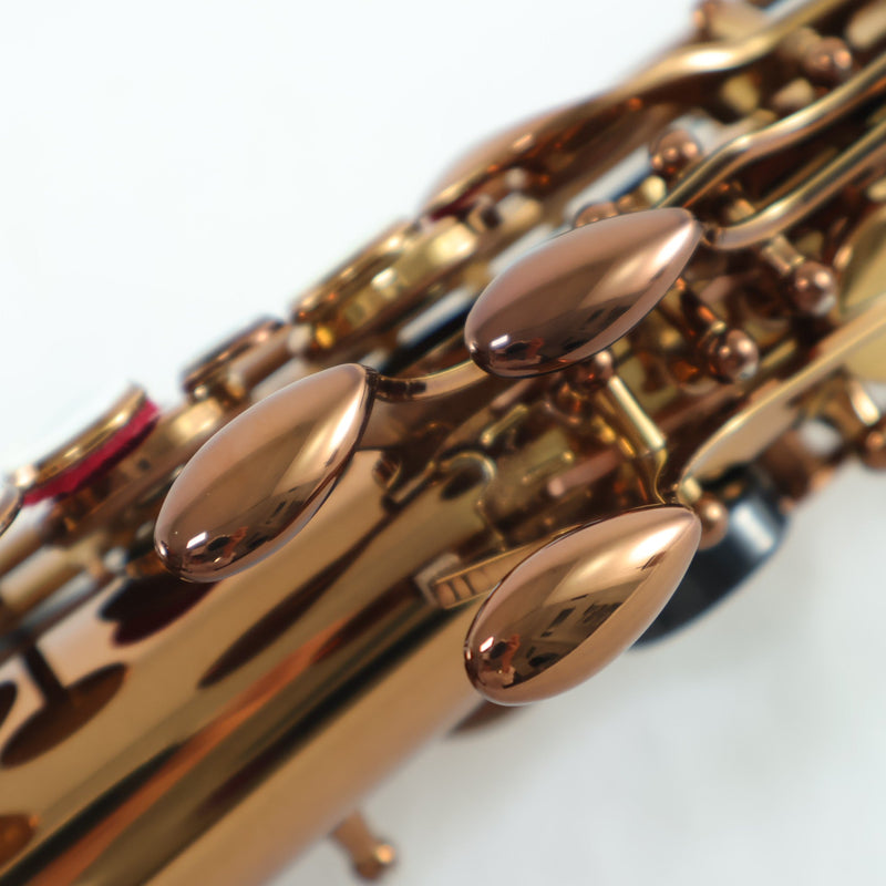 Yamaha Model YAS-82ZIIA 'Custom Z' Alto Saxophone - Amber Lacquer MINT CONDITION- for sale at BrassAndWinds.com