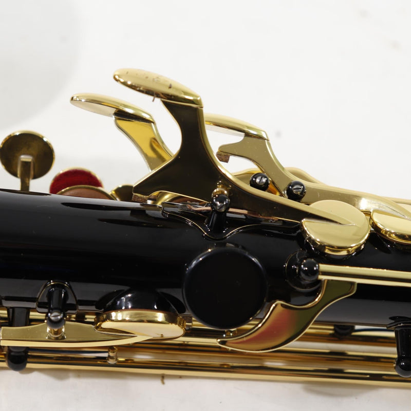 Yamaha Model YAS-82ZIIB Custom Z Alto Saxophone in Black Lacquer MINT CONDITION- for sale at BrassAndWinds.com