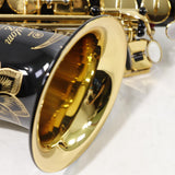 Yamaha Model YAS-82ZIIB Custom Z Alto Saxophone in Black Lacquer MINT CONDITION- for sale at BrassAndWinds.com