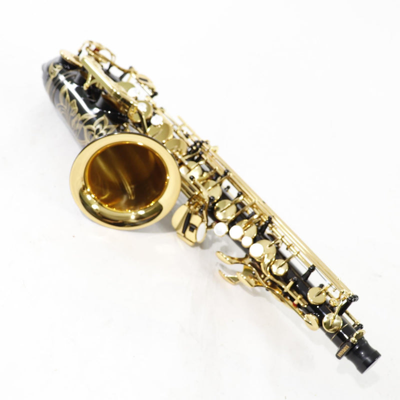 Yamaha Model YAS-82ZIIB Custom Z Alto Saxophone in Black Lacquer MINT CONDITION- for sale at BrassAndWinds.com