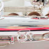 Yamaha Model YAS-82ZIIS 'Custom Z' Alto Saxophone in Silver Plate MINT CONDITION- for sale at BrassAndWinds.com