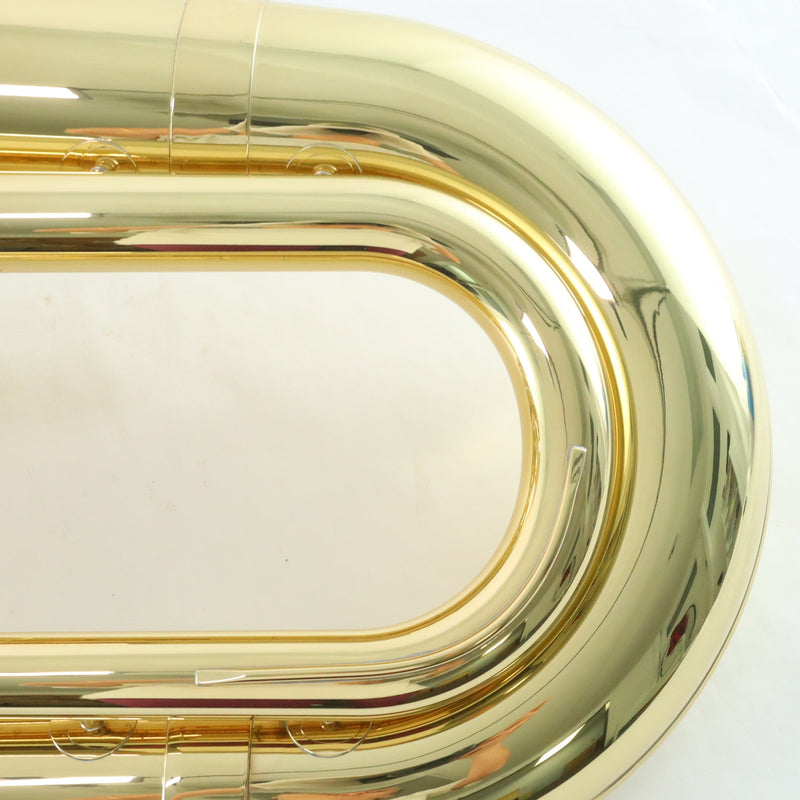 Yamaha Model YBB-202M 4/4 Marching Tuba in Lacquer SN 590292 SUPERB- for sale at BrassAndWinds.com