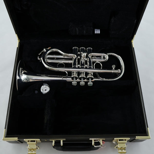 Yamaha Model YCR-8620IIS 'Neo' Professional Eb Cornet SN D83412 GORGEOUS- for sale at BrassAndWinds.com