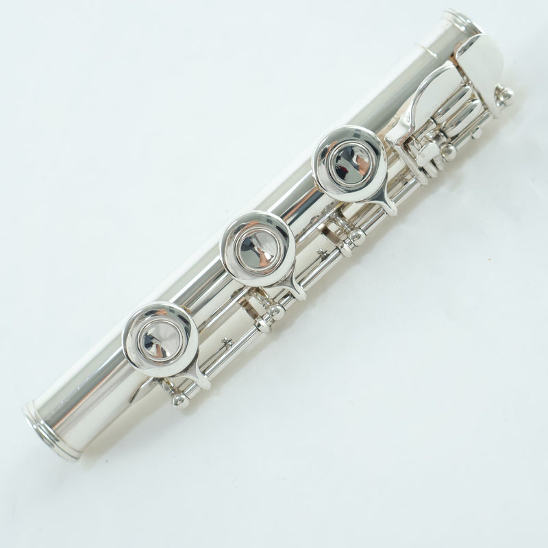 Yamaha Model YFL-481H Solid Silver Flute with Open Holes SN 735155 EXCELLENT- for sale at BrassAndWinds.com