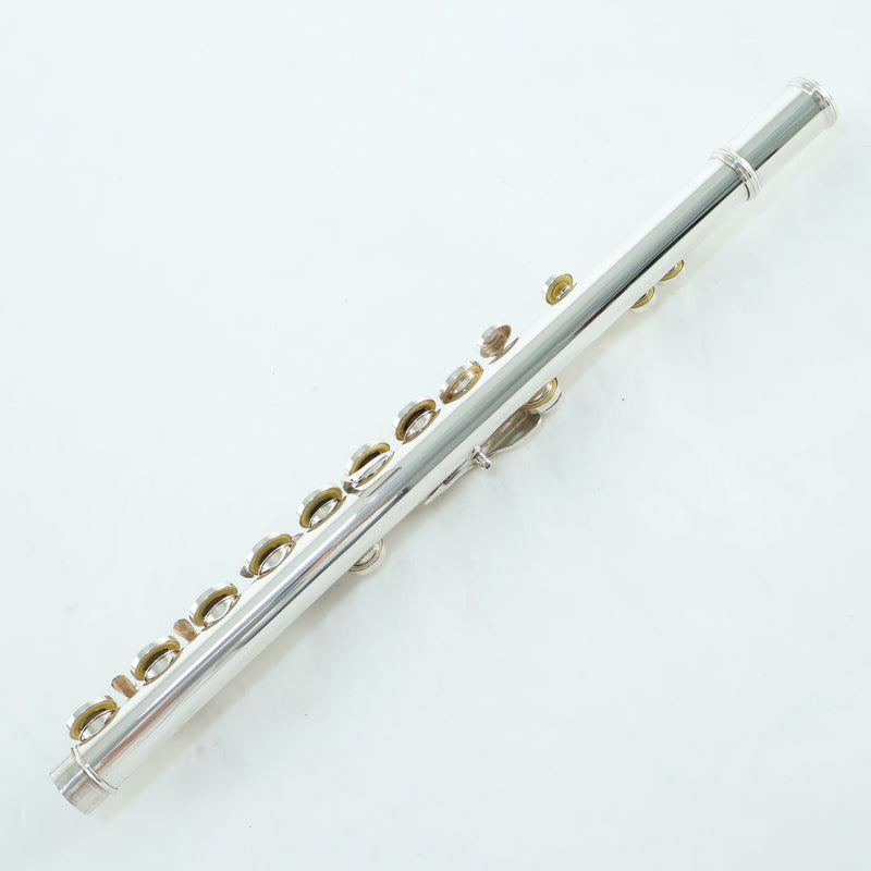 Yamaha Model YFL-481H Solid Silver Flute with Open Holes SN 735155 EXCELLENT- for sale at BrassAndWinds.com