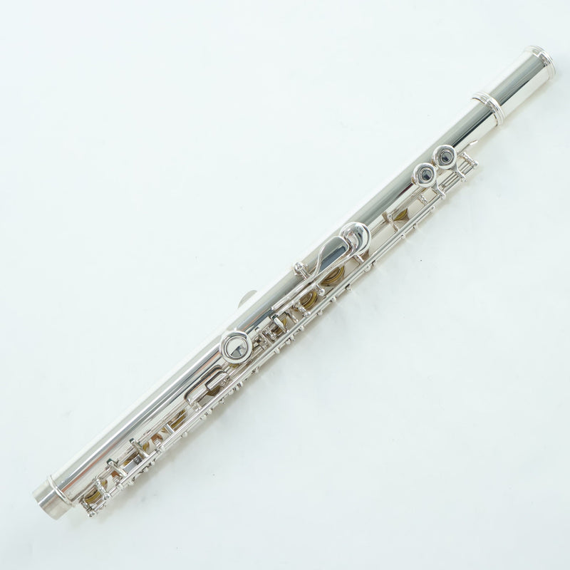 Yamaha Model YFL-481H Solid Silver Flute with Open Holes SN 735155 EXCELLENT- for sale at BrassAndWinds.com