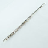 Yamaha Model YFL-481H Solid Silver Flute with Open Holes SN 735155 EXCELLENT- for sale at BrassAndWinds.com