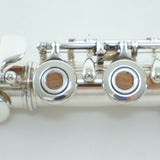 Yamaha Model YFL-481H Solid Silver Flute with Open Holes SN 735155 EXCELLENT- for sale at BrassAndWinds.com