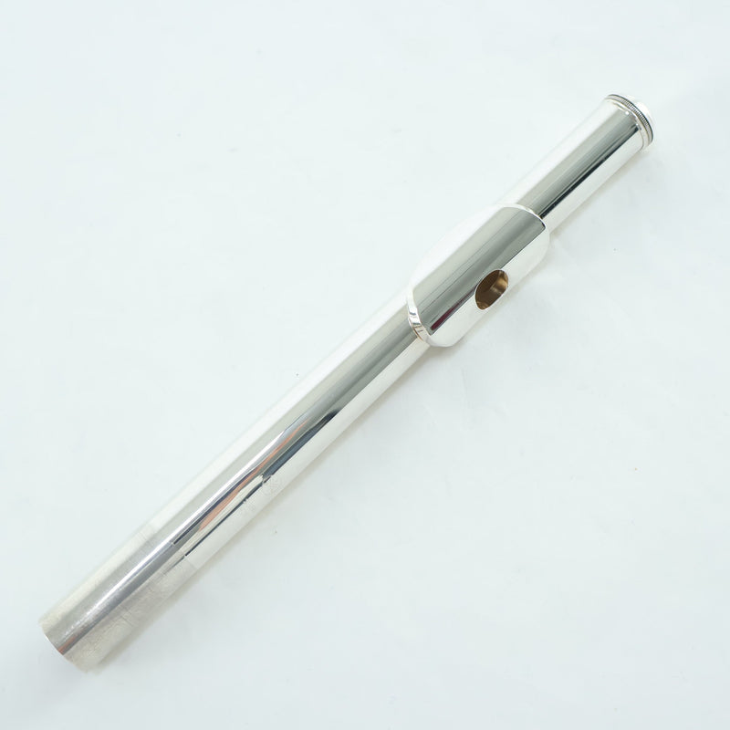 Yamaha Model YFL-481H Solid Silver Flute with Open Holes SN 735155 EXCELLENT- for sale at BrassAndWinds.com