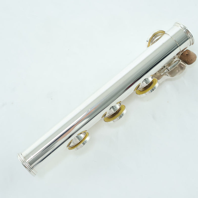 Yamaha Model YFL-481H Solid Silver Flute with Open Holes SN 735155 EXCELLENT- for sale at BrassAndWinds.com