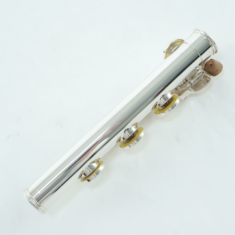 Yamaha Model YFL-481H Solid Silver Flute with Open Holes SN 735155 EXCELLENT- for sale at BrassAndWinds.com