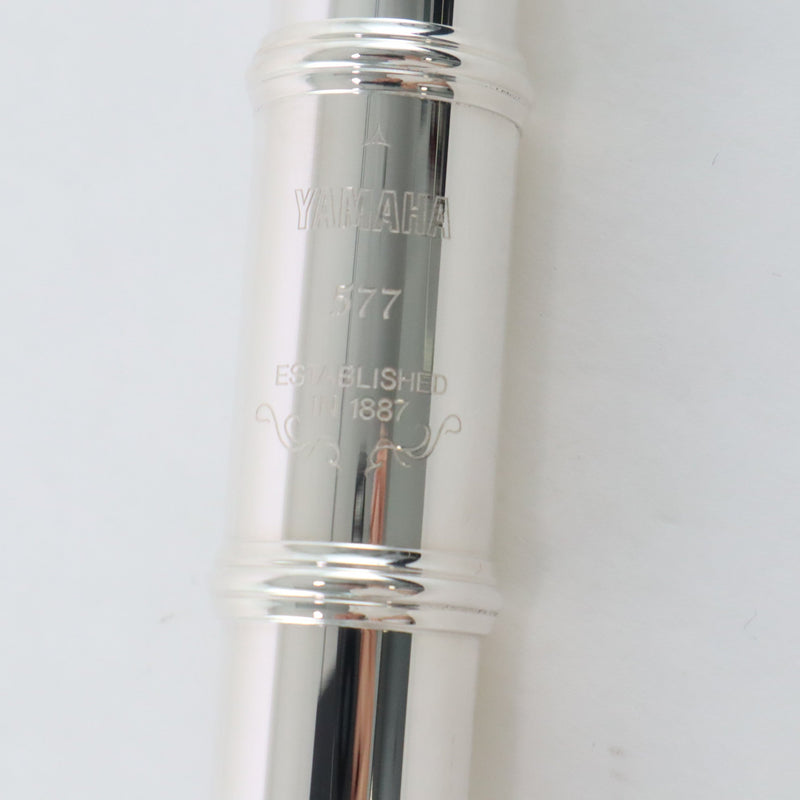 Yamaha Model YFL-577HCT/LPGP Professional Flute MINT CONDITION- for sale at BrassAndWinds.com