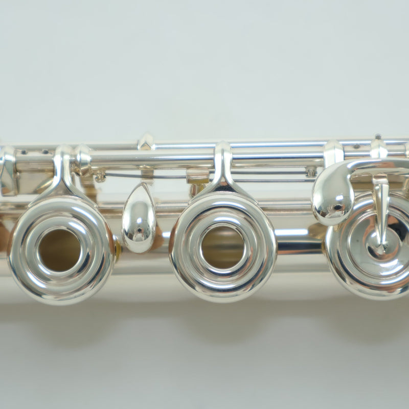 Yamaha Model YFL-587H Professional Flute MINT CONDITION- for sale at BrassAndWinds.com