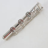 Yamaha Model YFL-777HCT Solid Silver Professional Flute MINT CONDITION- for sale at BrassAndWinds.com