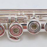 Yamaha Model YFL-777HCT Solid Silver Professional Flute MINT CONDITION- for sale at BrassAndWinds.com