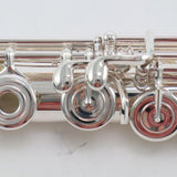 Yamaha Model YFL-777HCT Solid Silver Professional Flute MINT CONDITION- for sale at BrassAndWinds.com