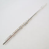 Yamaha Model YFL-777HCT Solid Silver Professional Flute MINT CONDITION- for sale at BrassAndWinds.com