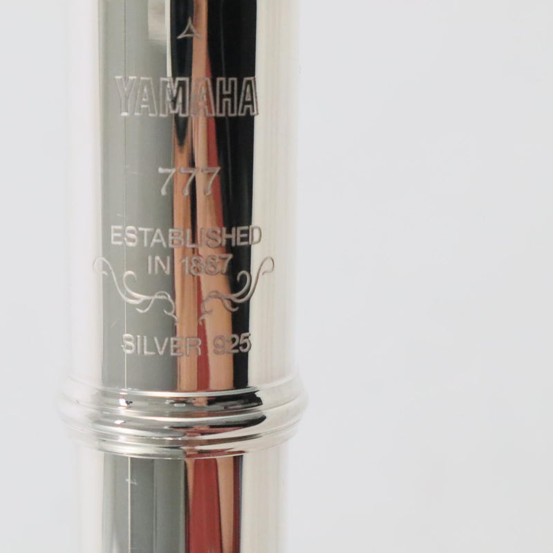 Yamaha Model YFL-777HCT Solid Silver Professional Flute MINT CONDITION- for sale at BrassAndWinds.com