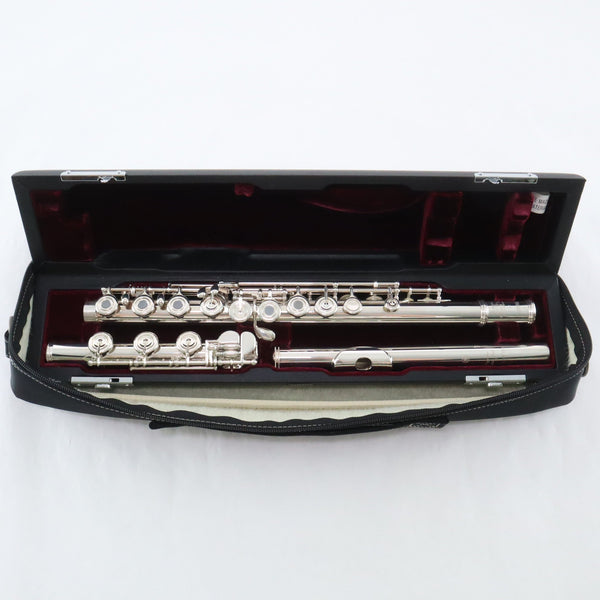 Yamaha Model YFL-777HCT Solid Silver Professional Flute SN 075489 SUPERB