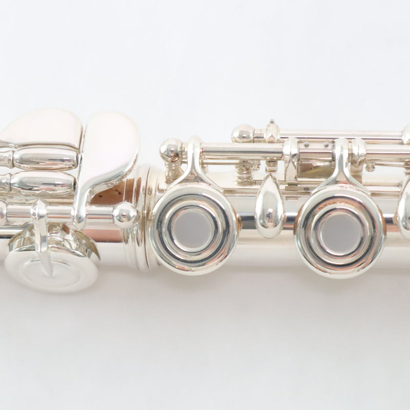 Yamaha Model YFL-777HCT Solid Silver Professional Flute SN 076703 SUPERB- for sale at BrassAndWinds.com