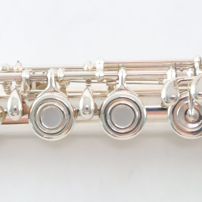 Yamaha Model YFL-777HCT Solid Silver Professional Flute SN 076703 SUPERB- for sale at BrassAndWinds.com