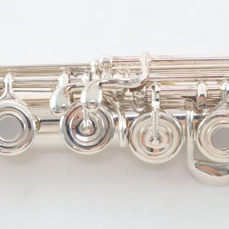 Yamaha Model YFL-777HCT Solid Silver Professional Flute SN 076703 SUPERB- for sale at BrassAndWinds.com