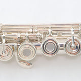 Yamaha Model YFL-777HCT Solid Silver Professional Flute SN 076703 SUPERB- for sale at BrassAndWinds.com