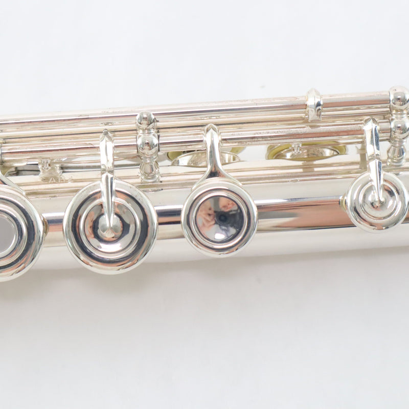 Yamaha Model YFL-777HCT Solid Silver Professional Flute SN 076703 SUPERB- for sale at BrassAndWinds.com