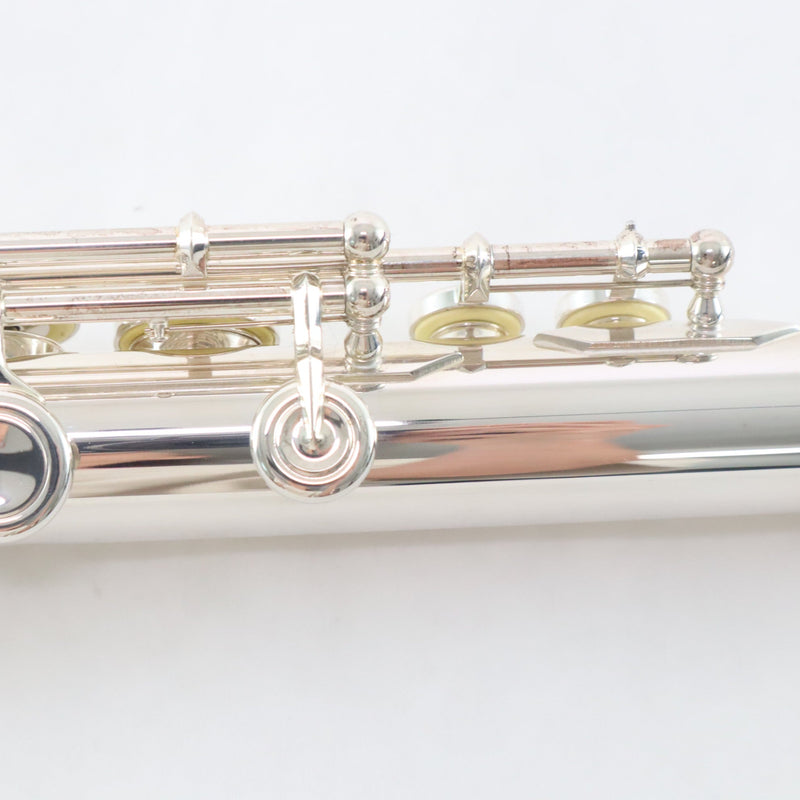 Yamaha Model YFL-777HCT Solid Silver Professional Flute SN 076703 SUPERB- for sale at BrassAndWinds.com