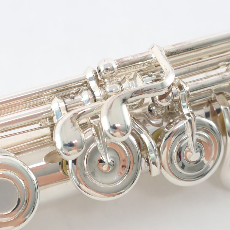 Yamaha Model YFL-777HCT Solid Silver Professional Flute SN 076703 SUPERB- for sale at BrassAndWinds.com