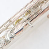 Yamaha Model YFL-777HCT Solid Silver Professional Flute SN 076703 SUPERB- for sale at BrassAndWinds.com